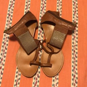 BAMBOO gladiator heels